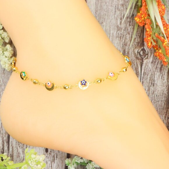 "Dainty Anklet for Women – Elegant Everyday Jewelry & Perfect Gift | MLCRC1724 - Picture 6 of 10